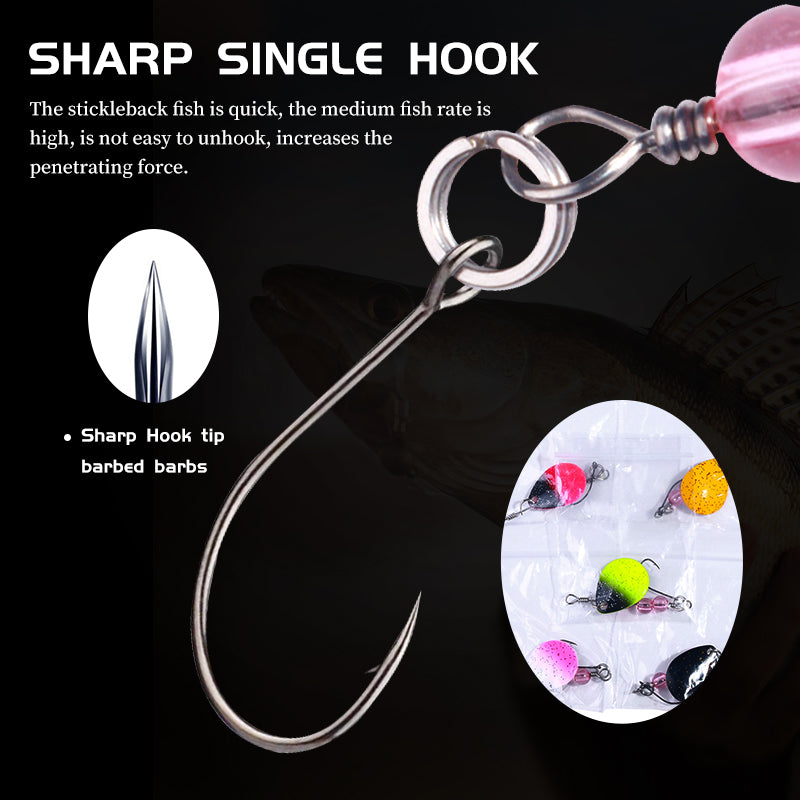6.6CM 2.2G Metal Spinner Bait Lure