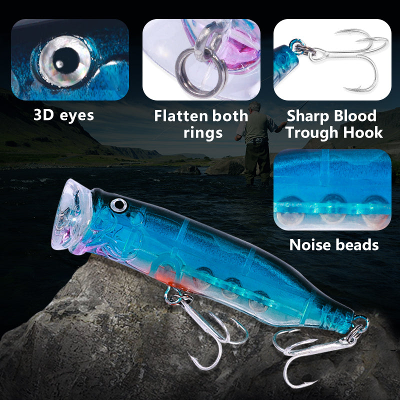 7.2CM 9.5G Popper Bait