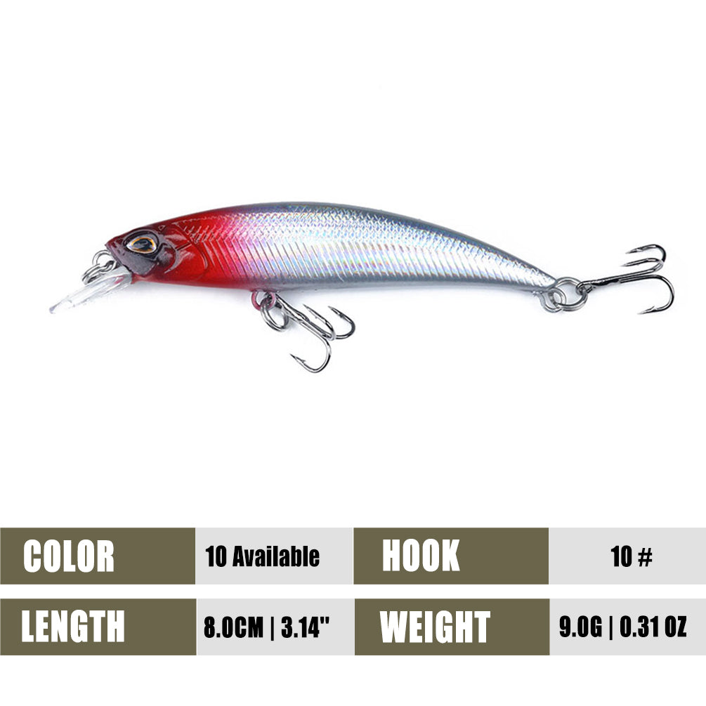 3.14'' 0.31oz Sinking Minnow