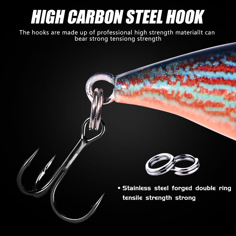 4CM 3.2G Popper Lure 3D Technology Printing