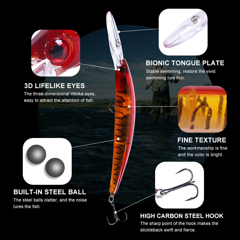 15CM 15G Minnow Lure MI126