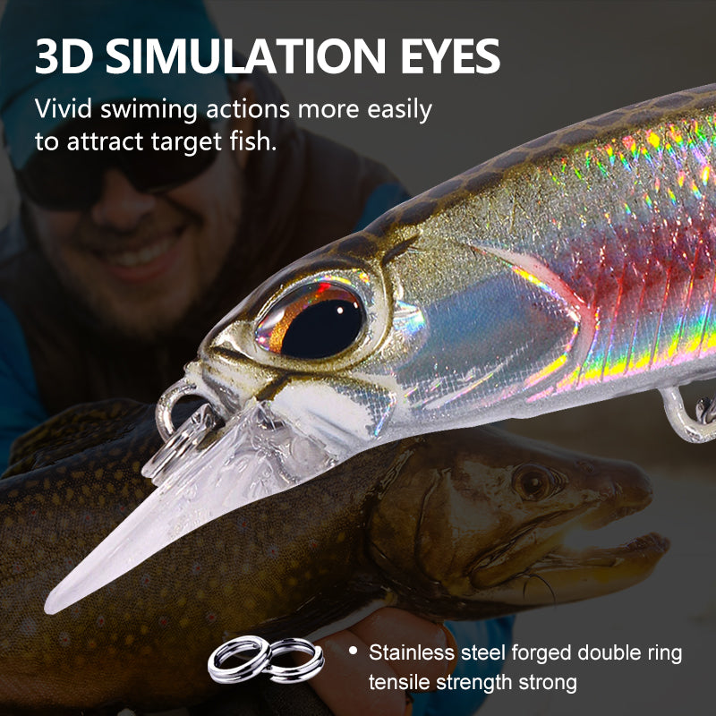 7.5CM 5.1G Minnow Lure MI165