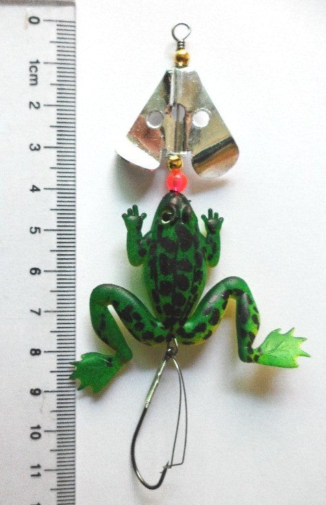 4 1/2in 2/9oz Frog Soft Spinner