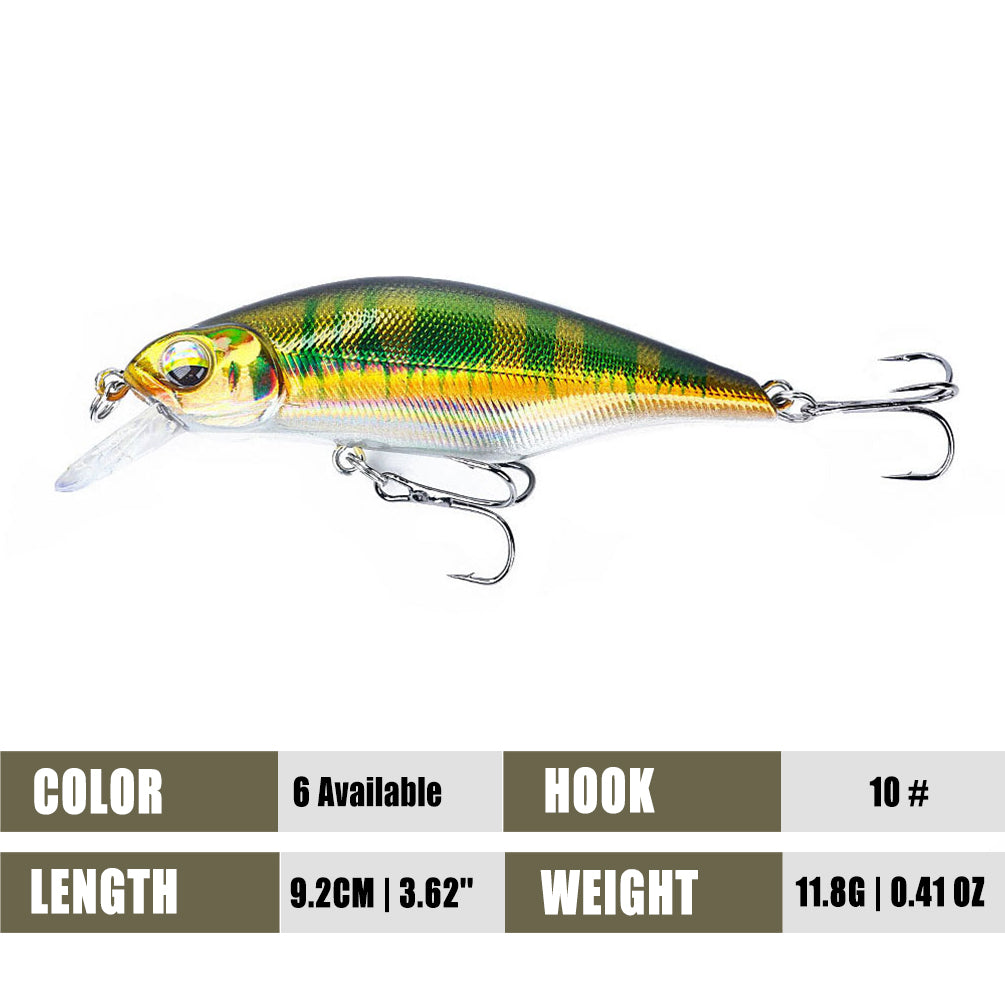 【New Arrival】3.62'' 0.41oz Minnow Lure