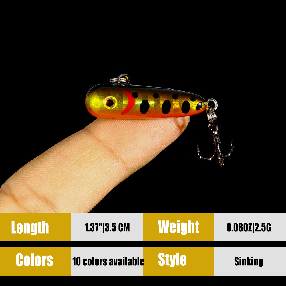 1.37'' 0.08oz Pencil Lure Sinking Stick Bait QD024