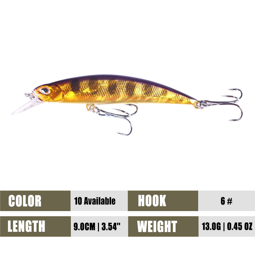 3.54'' 0.45oz Sinking Minnow
