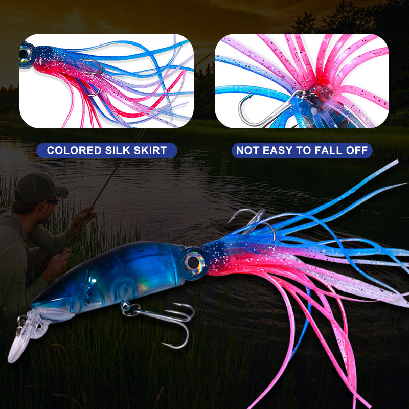 4in 4/7oz Squid Lure