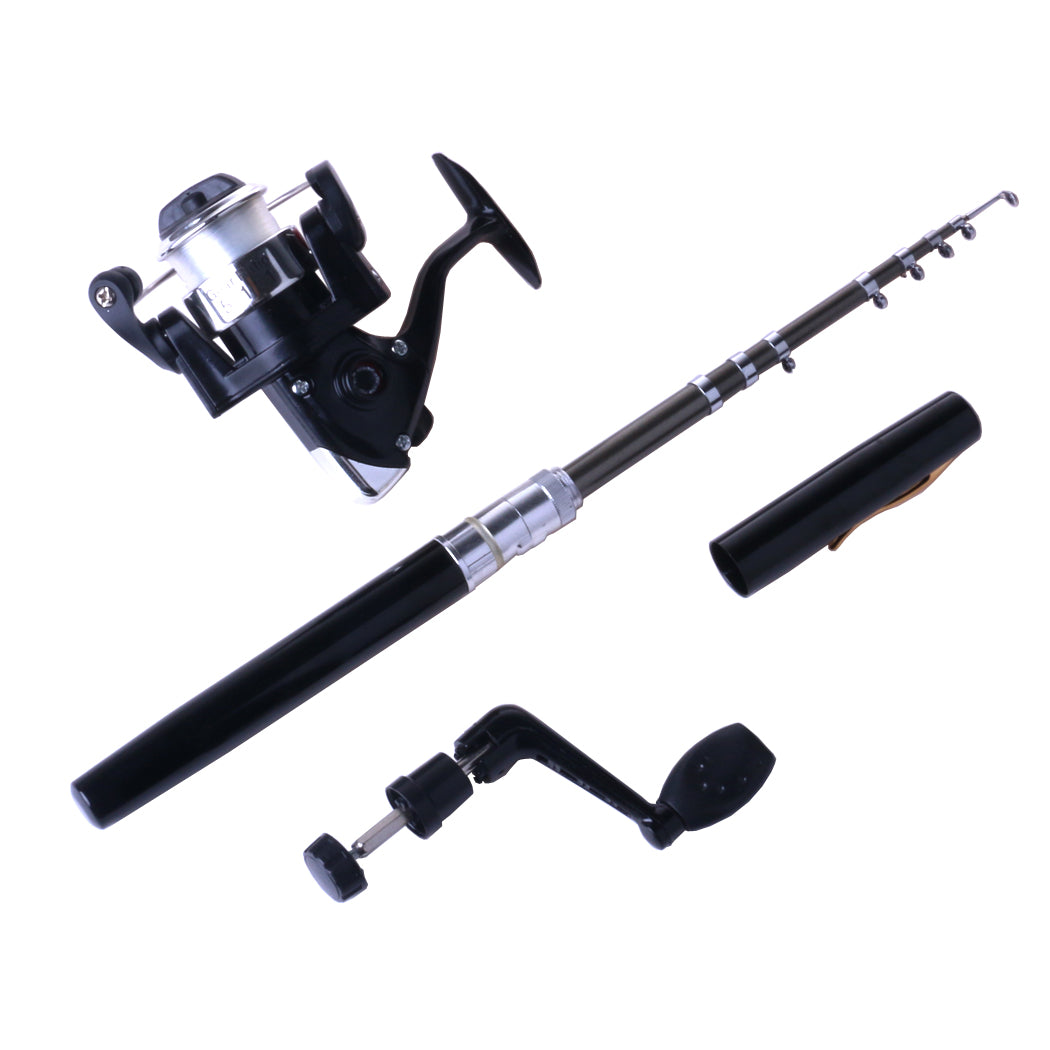 Portable-Aluminum-Alloy-Pocket-Pen-Shape-Fish-Fishing-Rod-Pole-HENGJIA