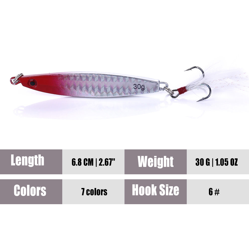2.67'' 1.05oz Metal Lead Bait Lure