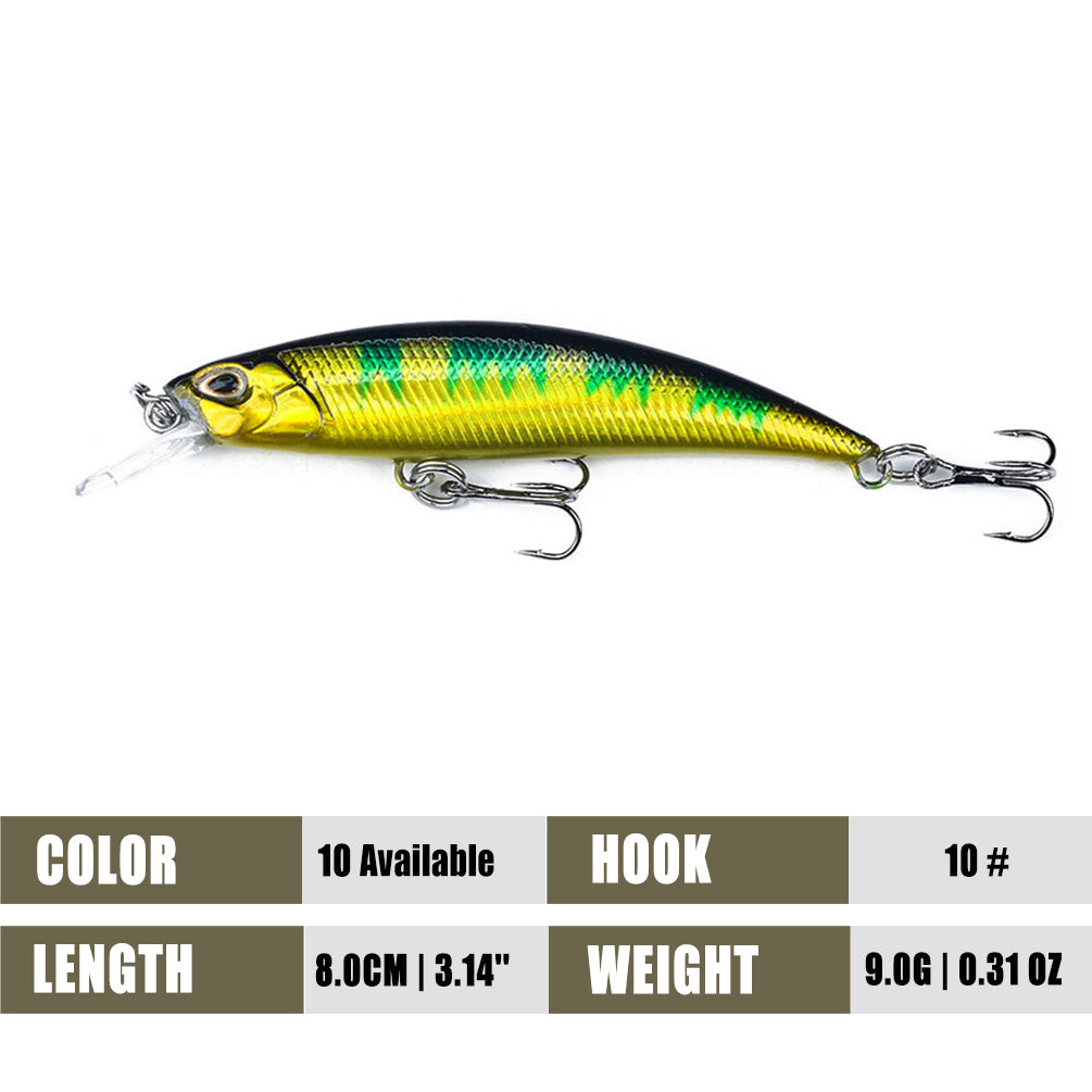 3.14'' 0.31oz Sinking Minnow