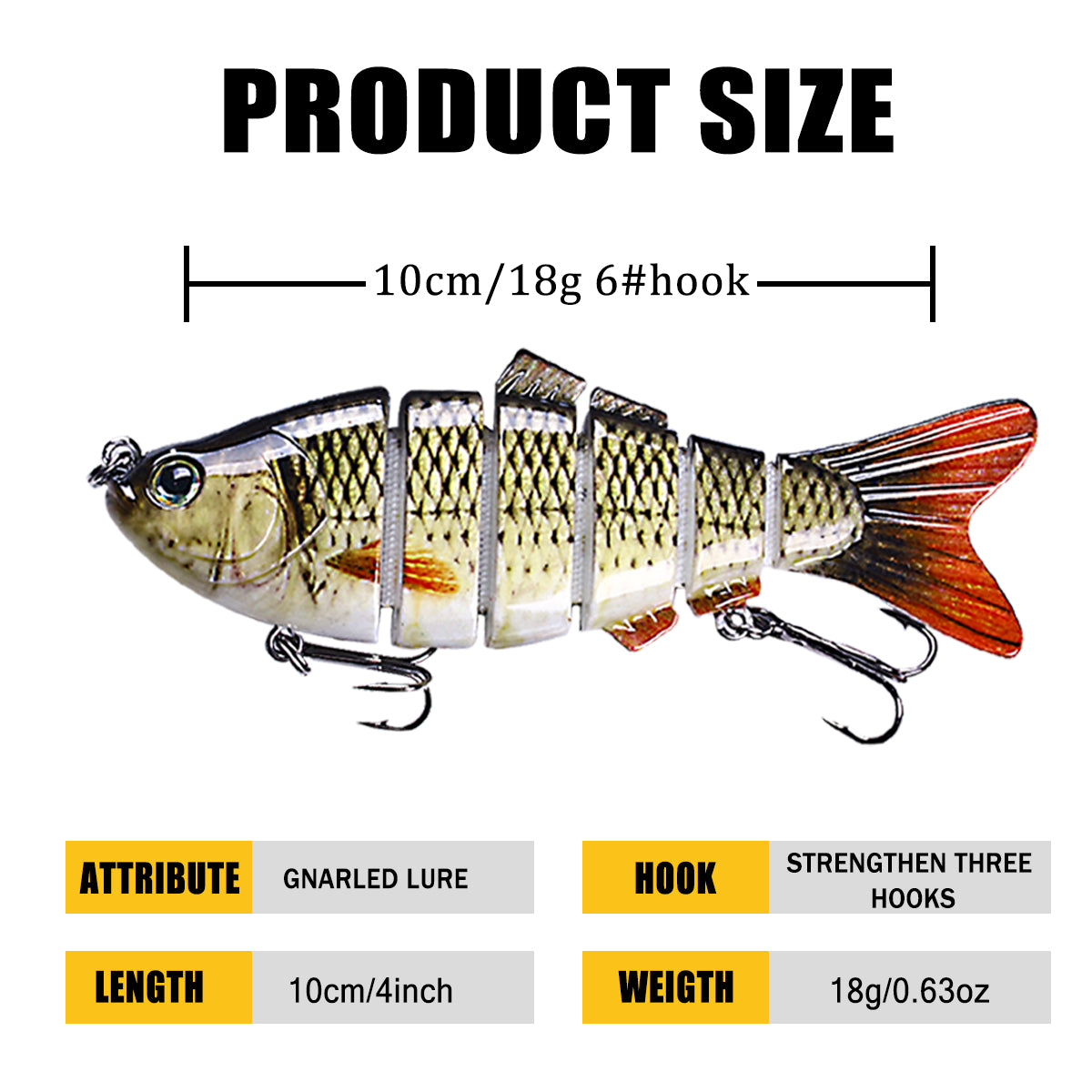 Multi Section Jointed Lures Tackle Box Sets