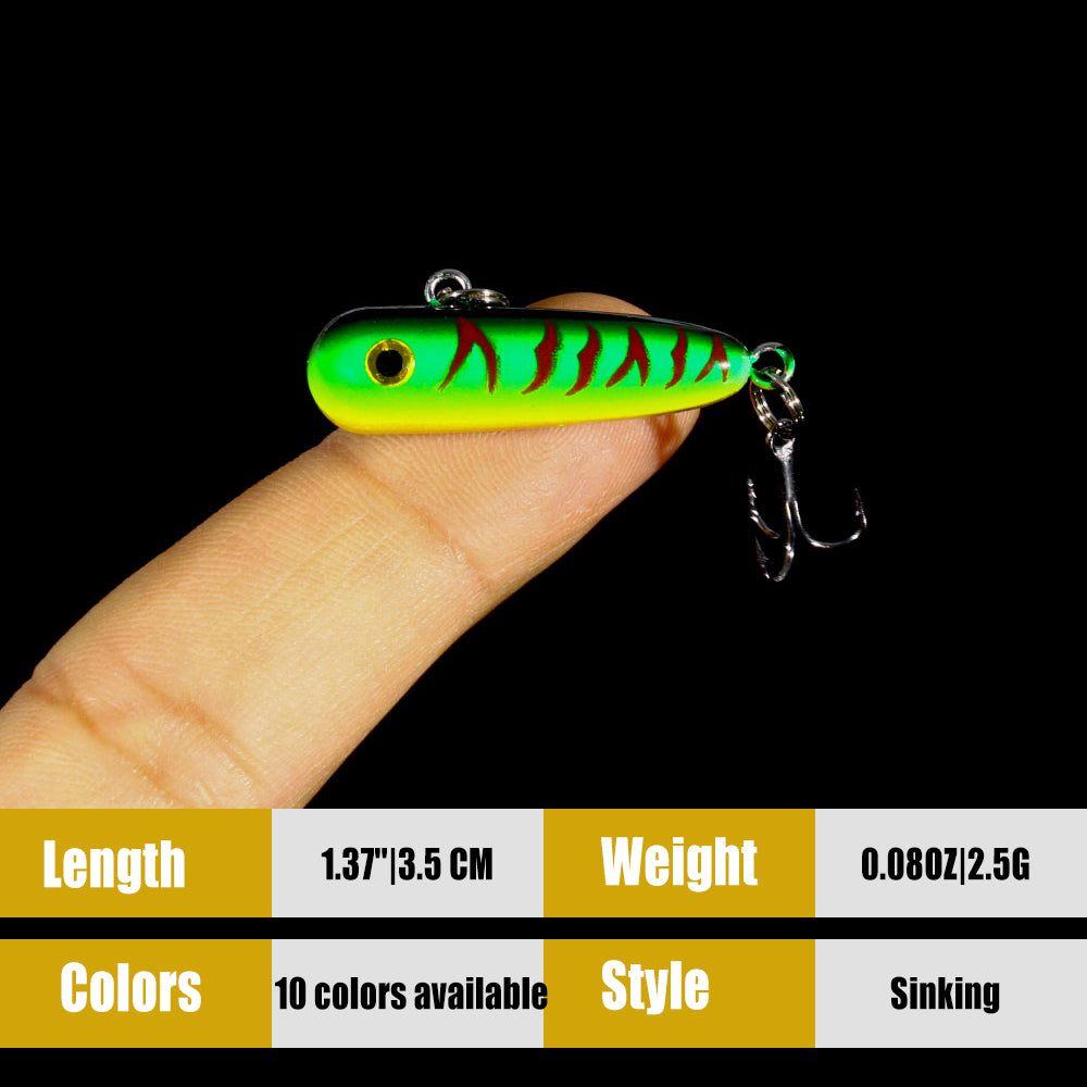 1.37'' 0.08oz Pencil Lure Sinking Stick Bait QD024