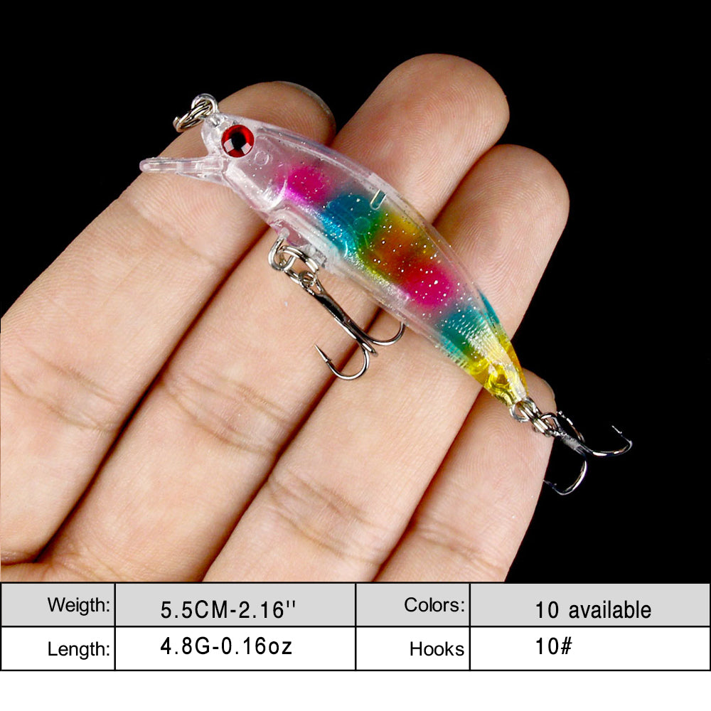 2.16'' 0.16oz Sinking Minnow Short Lip