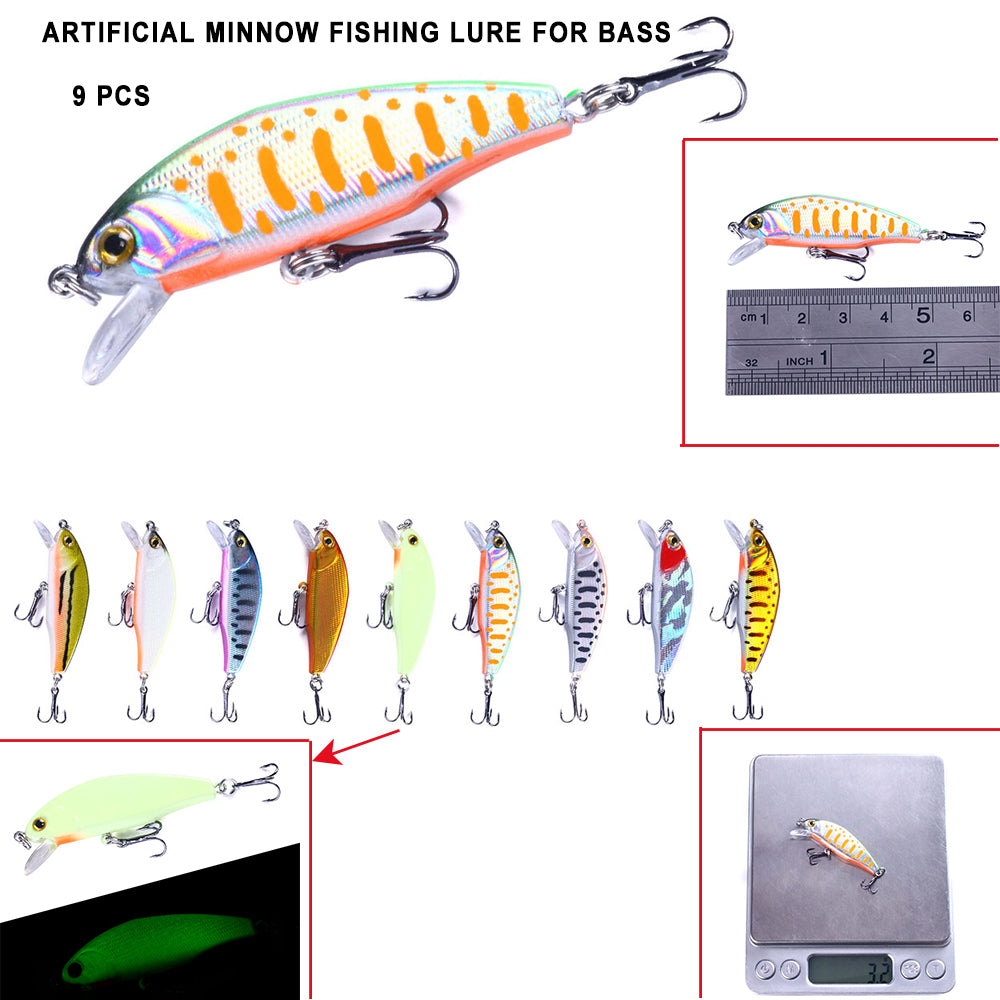 Laser Saltwater Minnow Lure Baits