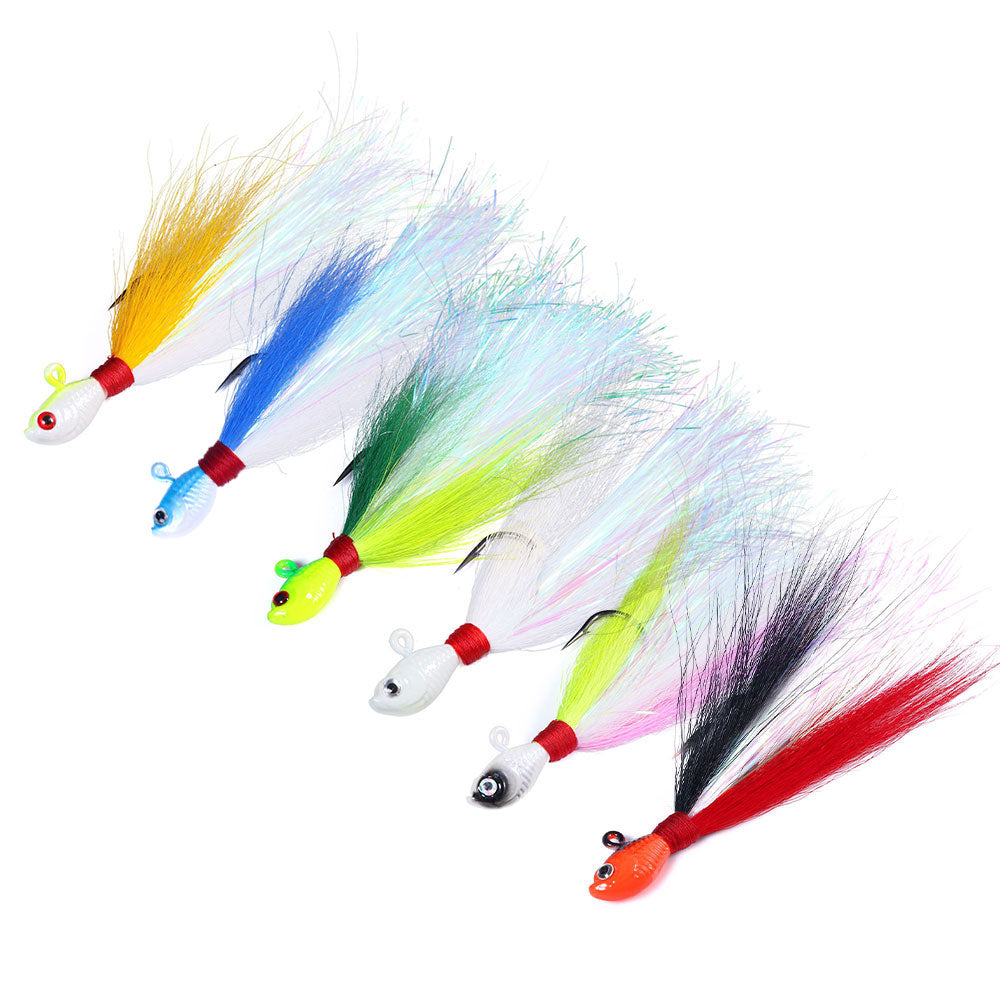 Bucktail Jigs Fluke Lures