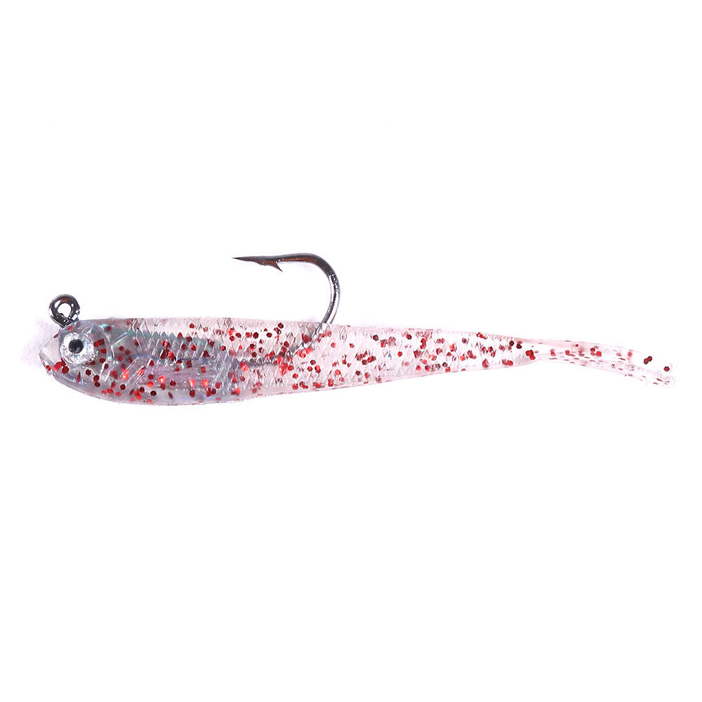 7CM 5.5G 5pcs/pack Pre-Rigged Soft Bait Lure