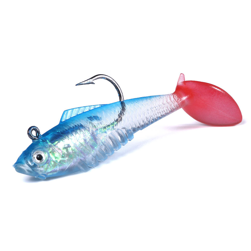 10CM 19.8G Pre-rig Soft Bait