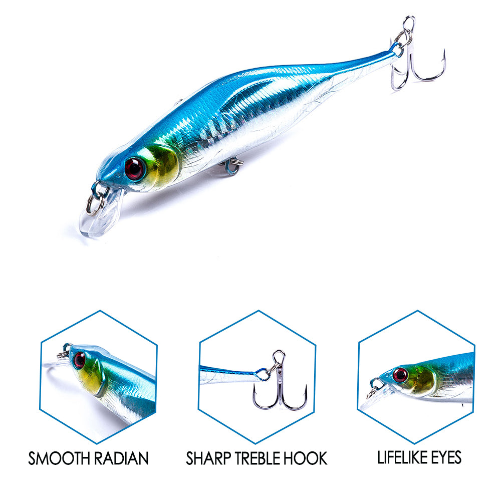 4 1/7in 2/5oz Minnow Lure