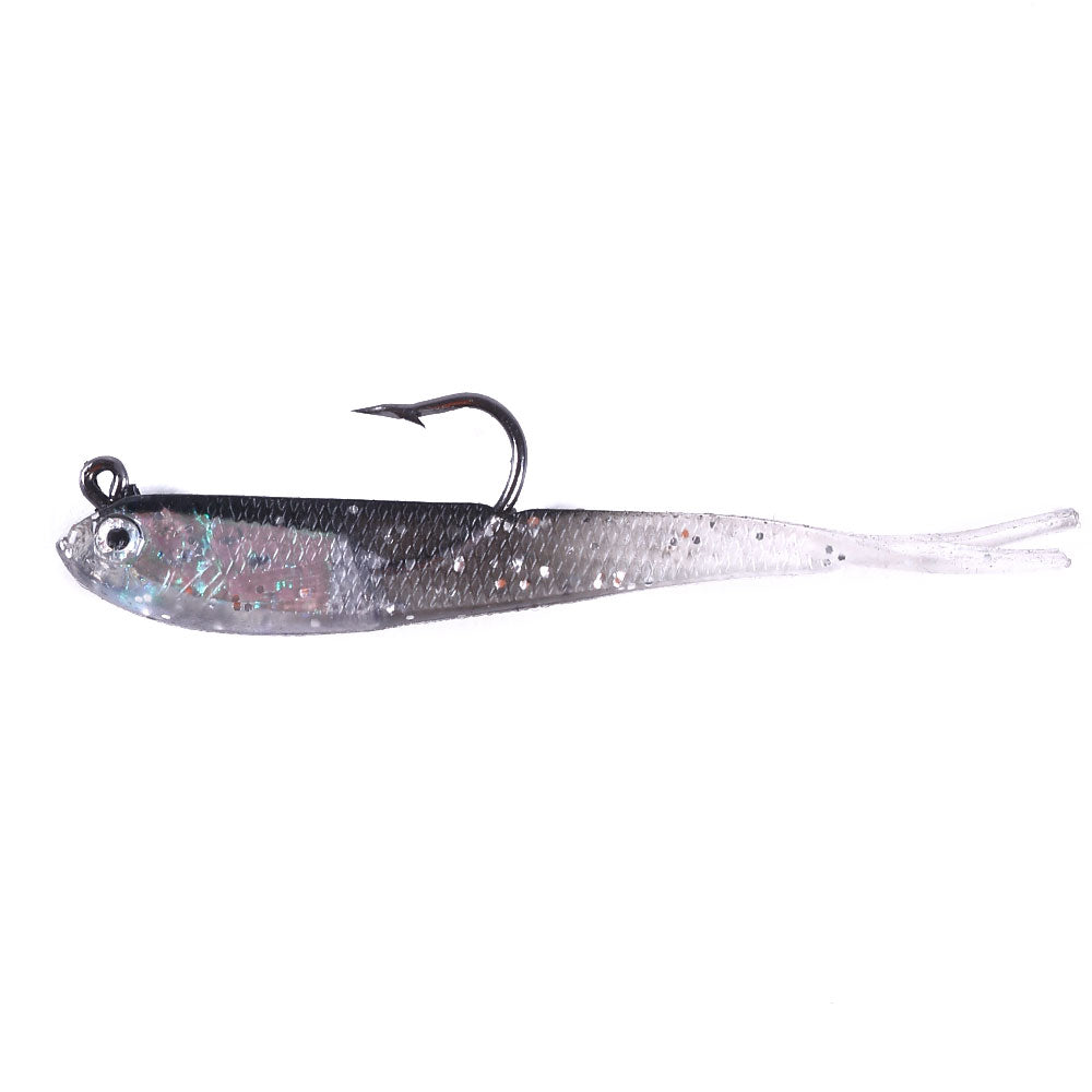 7CM 5.5G 5pcs/pack Pre-Rigged Soft Bait Lure