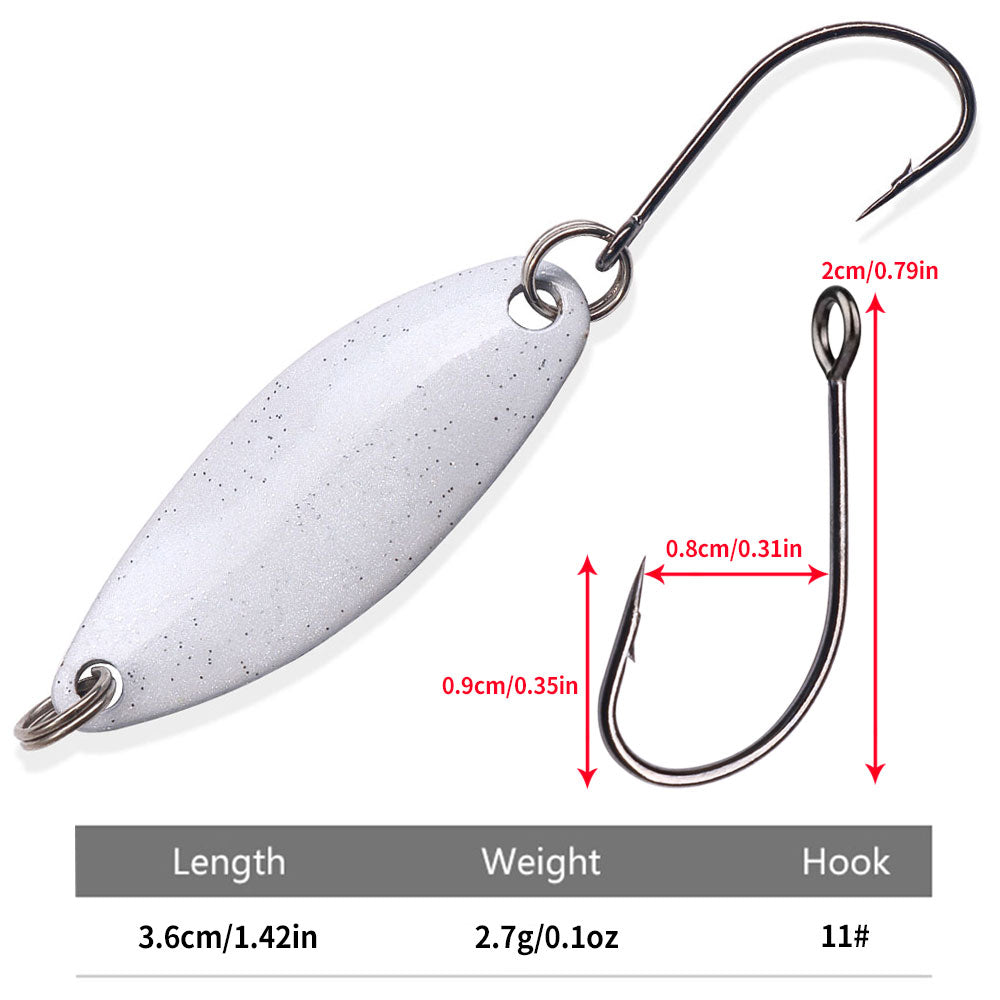 3.6CM 2.5G Mini Metal Soon Lure