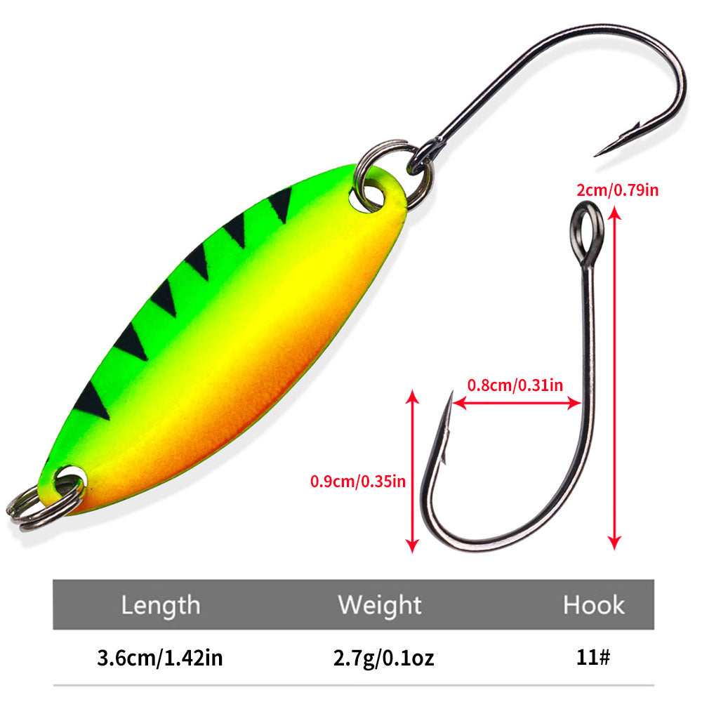 3.6CM 2.5G Mini Metal Soon Lure