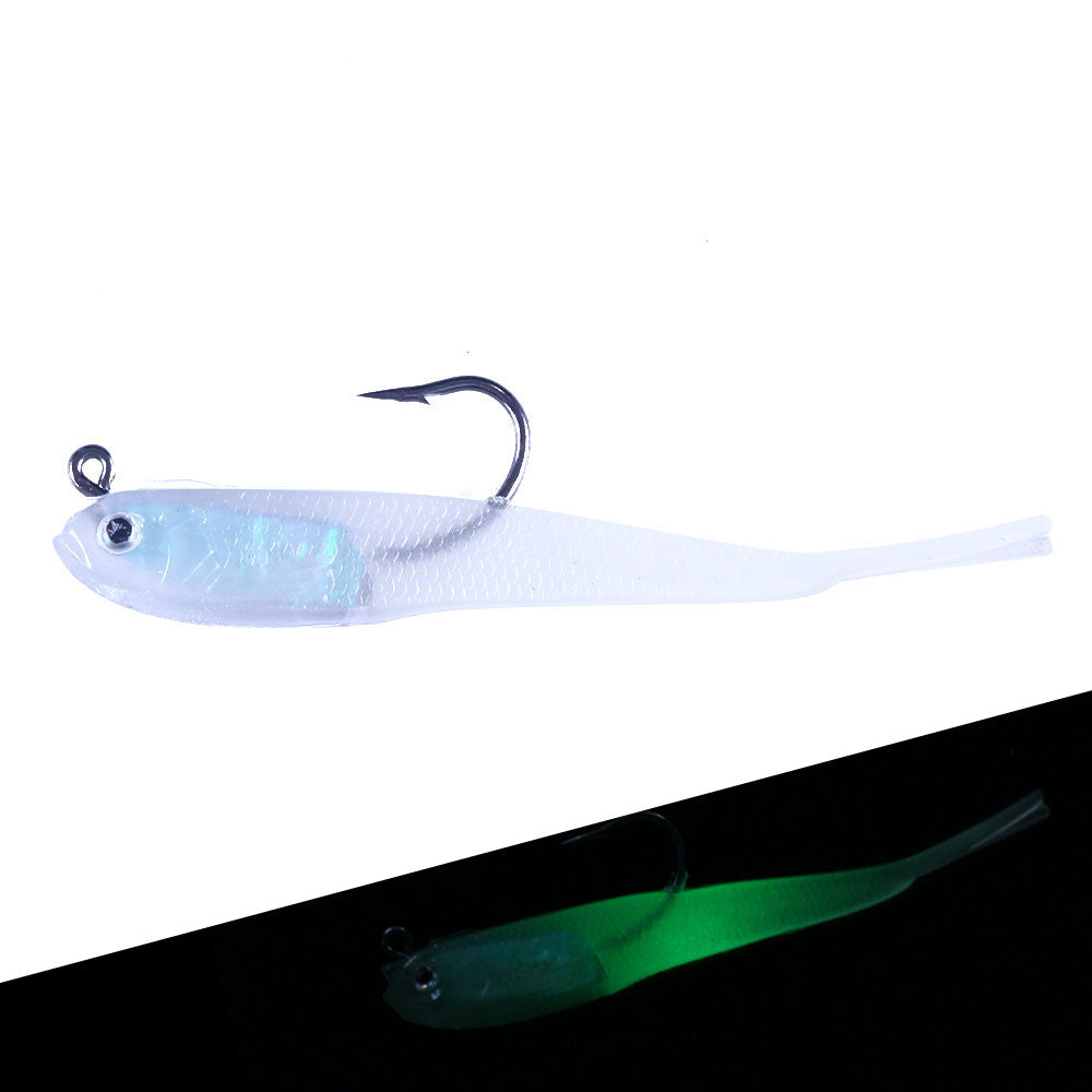 7CM 5.5G 5pcs/pack Pre-Rigged Soft Bait Lure