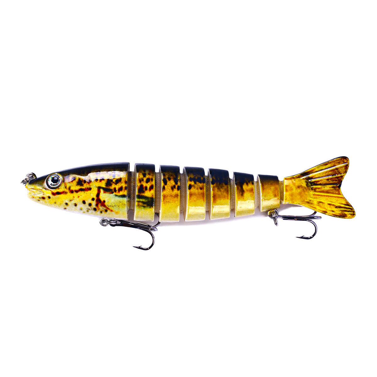 12.8CM 18G 8-Segments Multi Jointed Bait