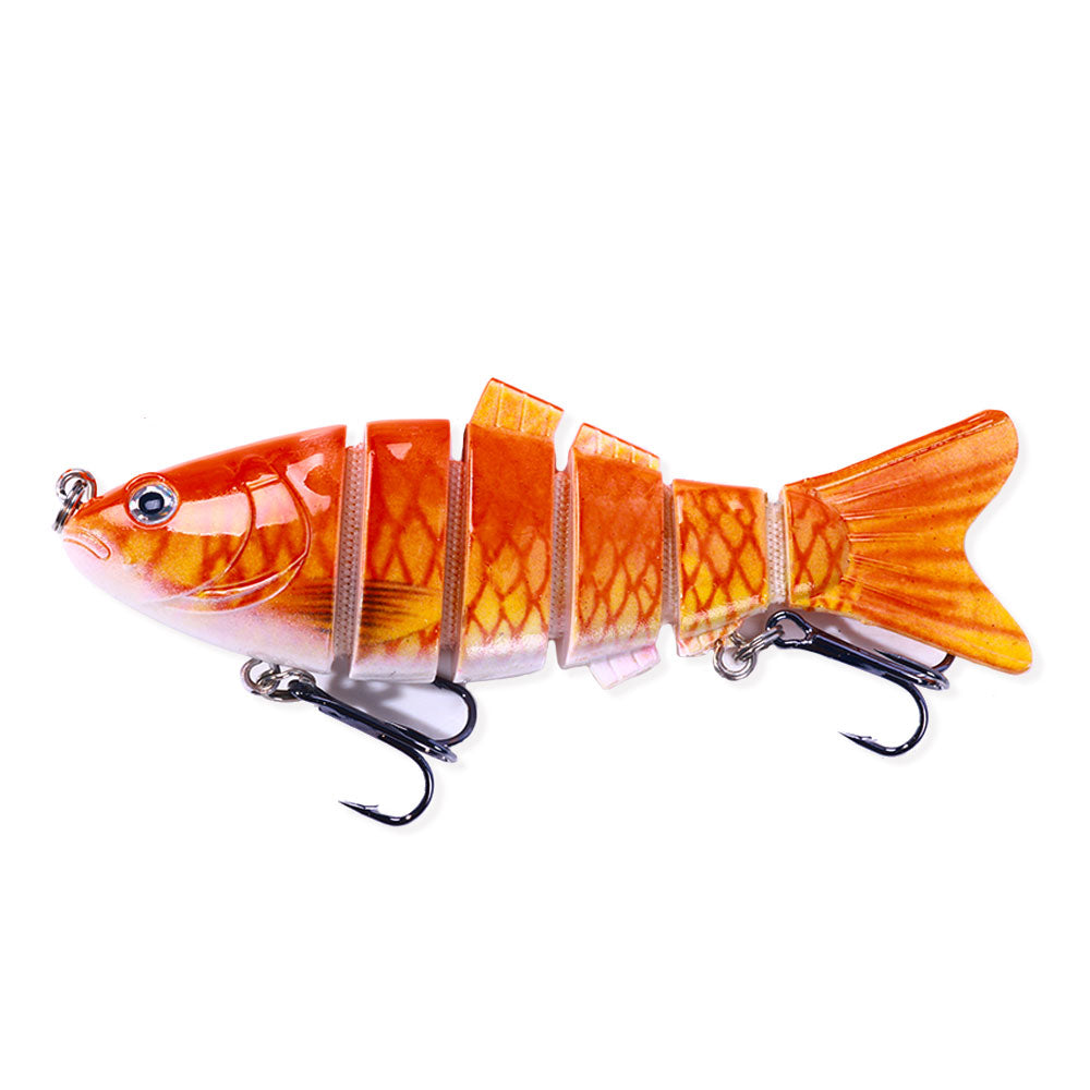 10CM 18G 6-Segments Multi Jointed Bait