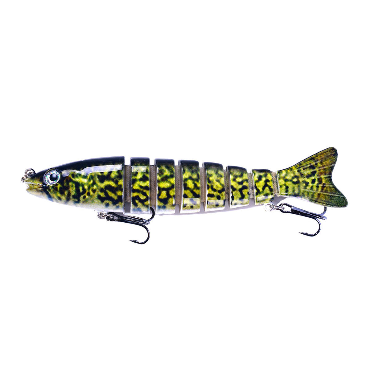 12.8CM 18G 8-Segments Multi Jointed Bait