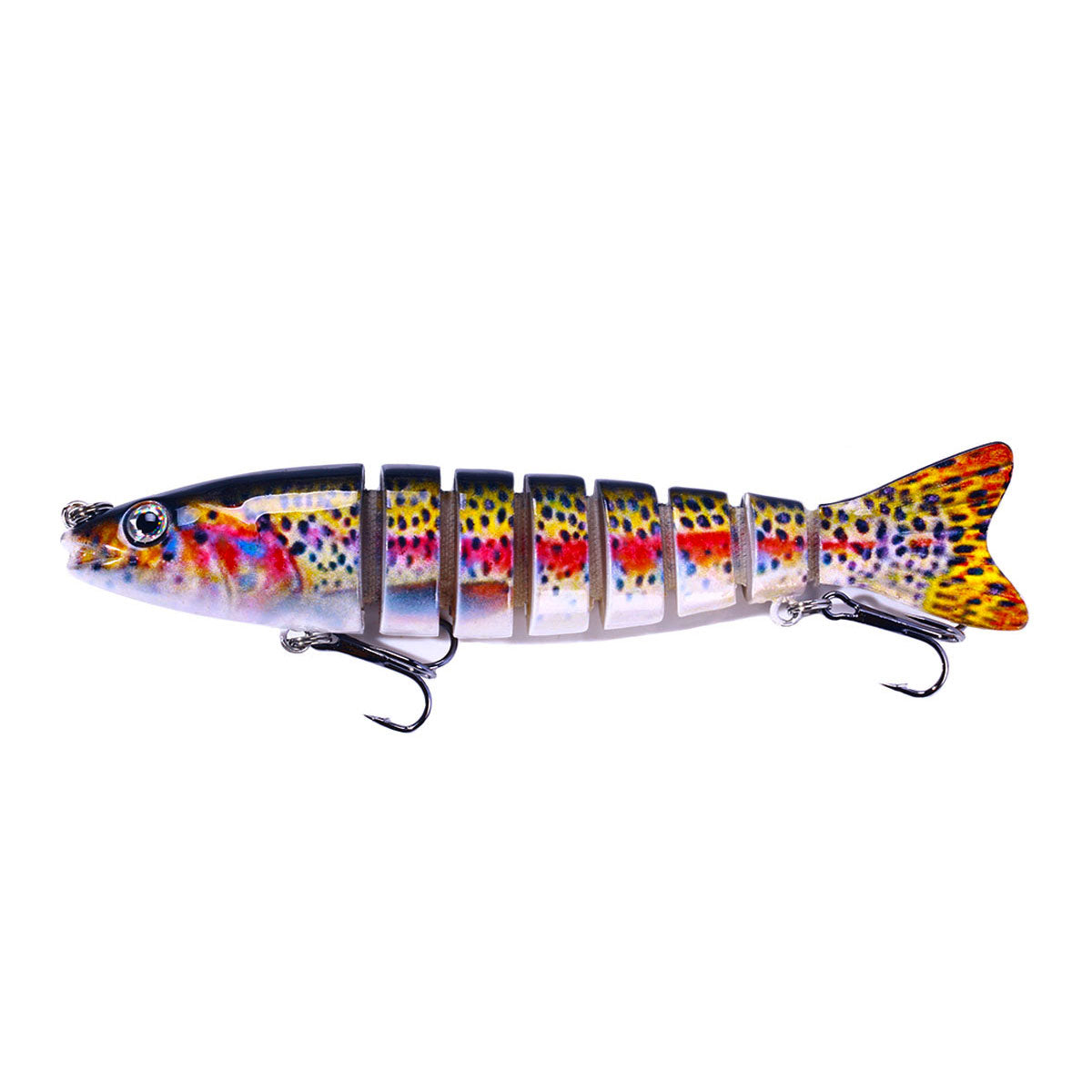 12.8CM 18G 8-Segments Multi Jointed Bait