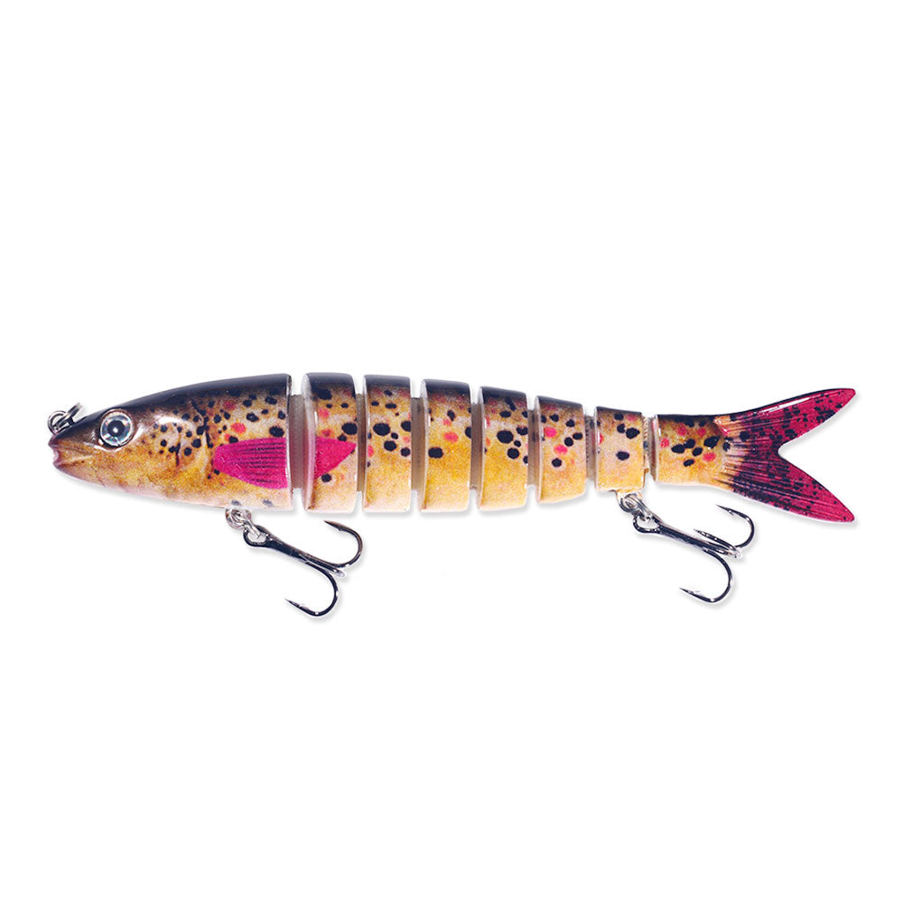 13.4CM 18G 8-Segments Multi Jointed Bait