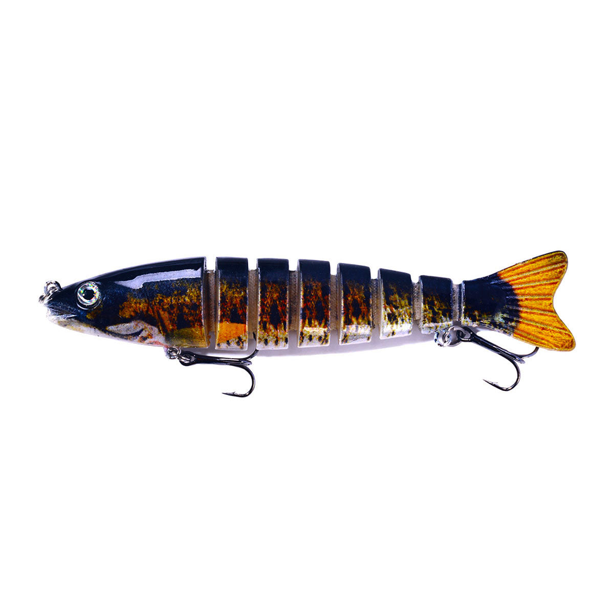 12.8CM 18G 8-Segments Multi Jointed Bait