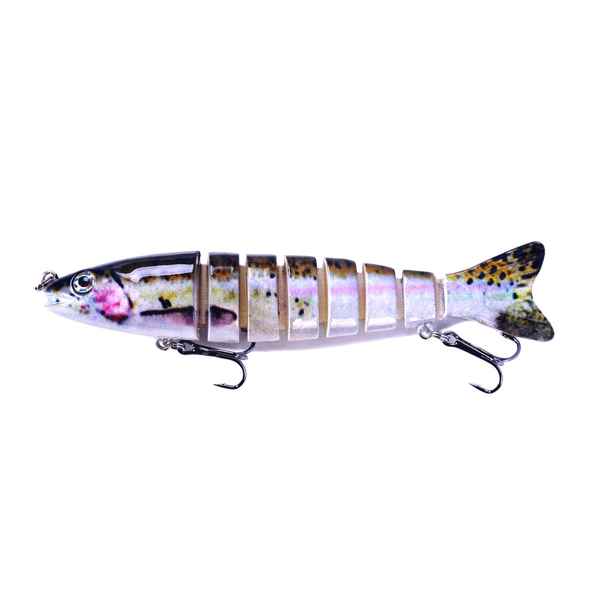 12.8CM 18G 8-Segments Multi Jointed Bait