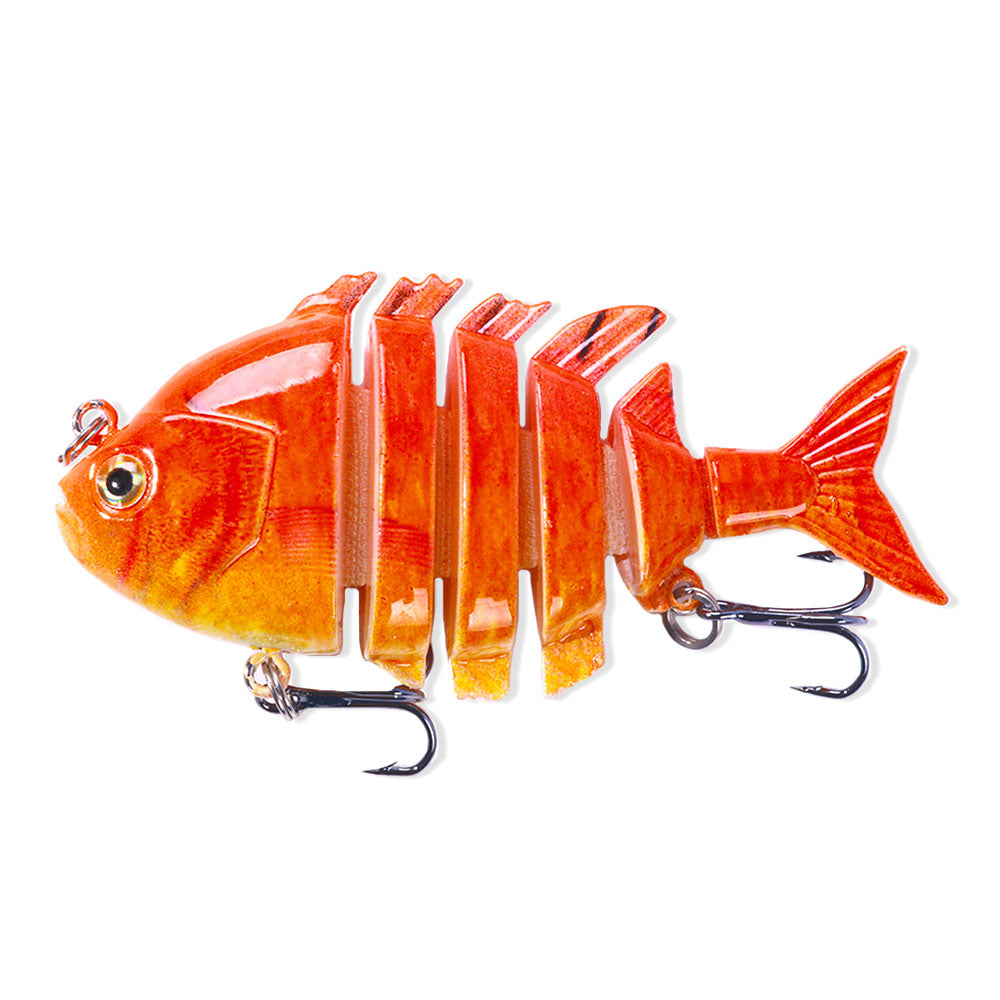 8CM 15G 6-Segments Multi Jointed Bait