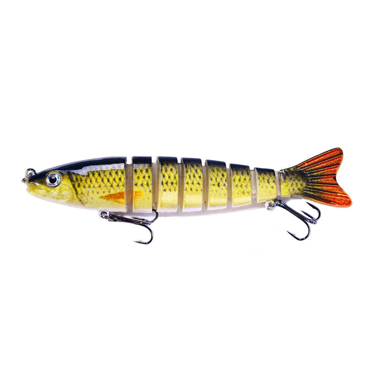 12.8CM 18G 8-Segments Multi Jointed Bait