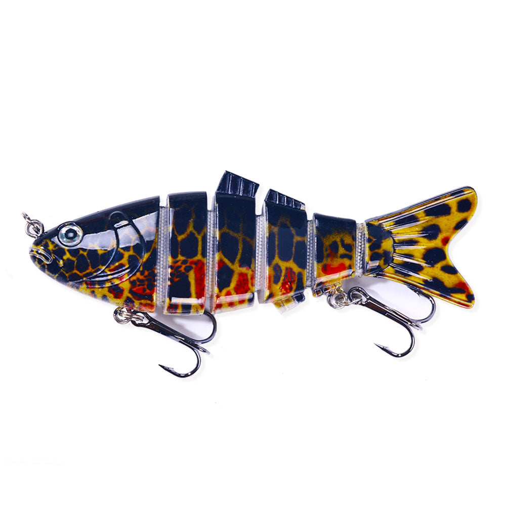 10CM 18G 6-Segments Multi Jointed Bait
