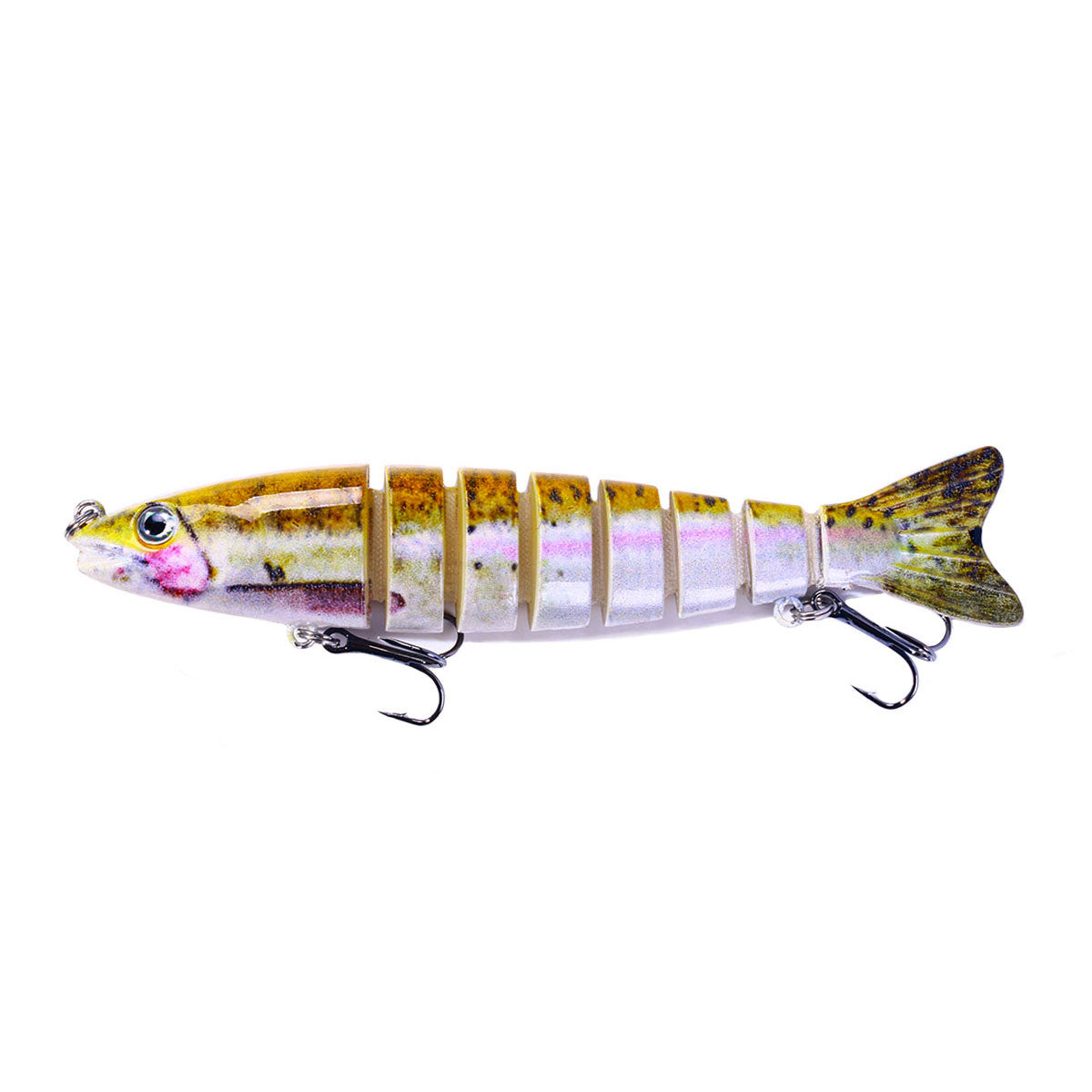 12.8CM 18G 8-Segments Multi Jointed Bait