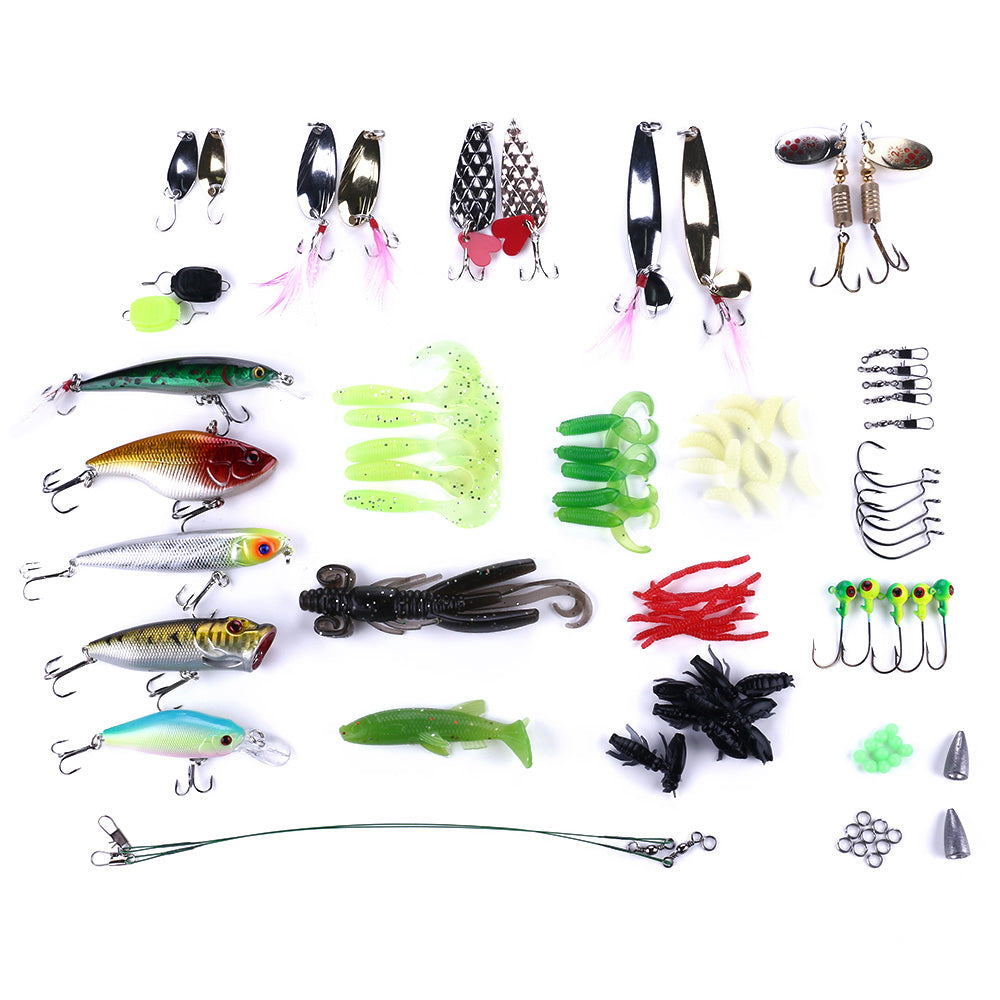 Mixed Lures Kits 110 pcs