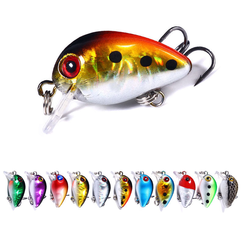 1 1/6in 1/14oz Mini Crankbait Topwater Lure
