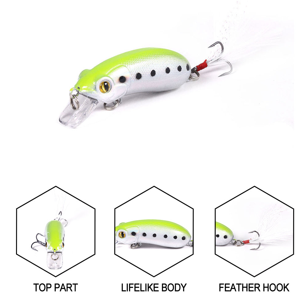 2 1/3in 5/14oz Crankbait Fishing Lures