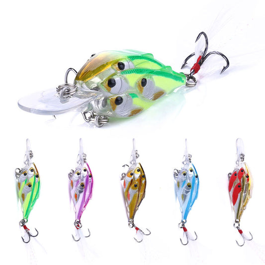 2 5/9in 2/9oz Fish Group Crankbait Lures