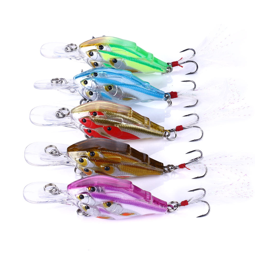 2 5/9in 2/9oz Fish Group Crankbait Lures
