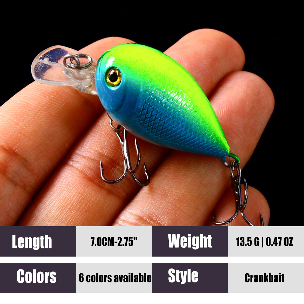2.75'' 0.47oz Crankbait Topwater Bait