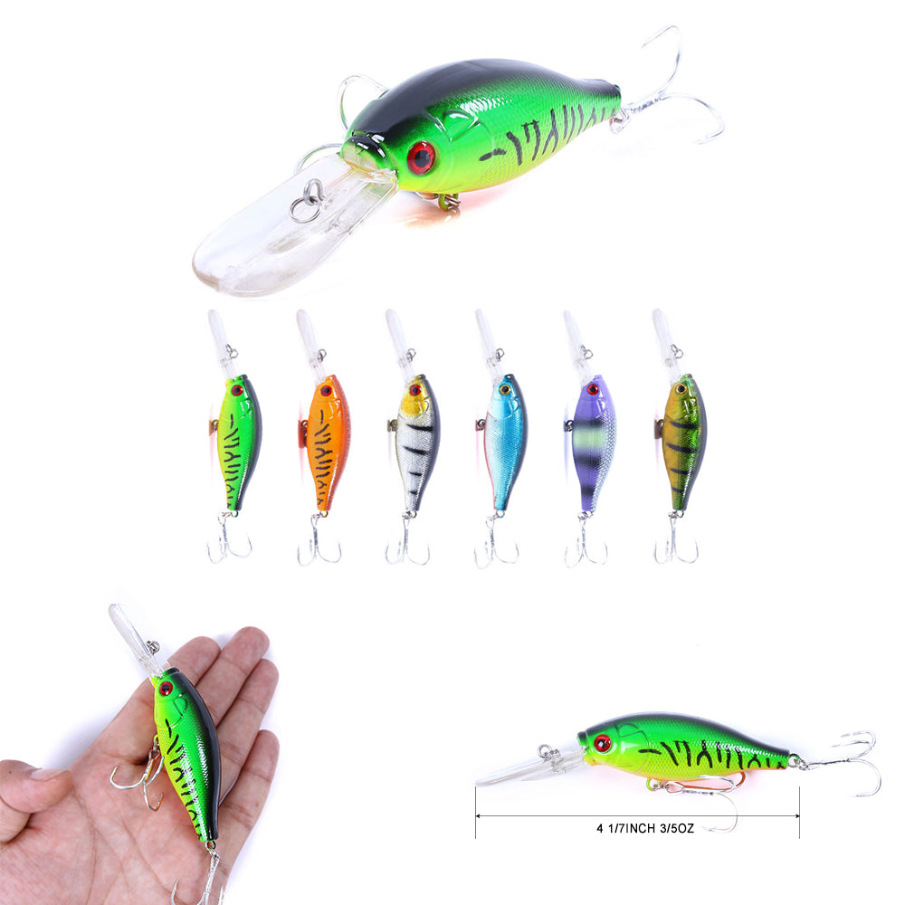 3 1/2in 3/7oz Crankbait Lures