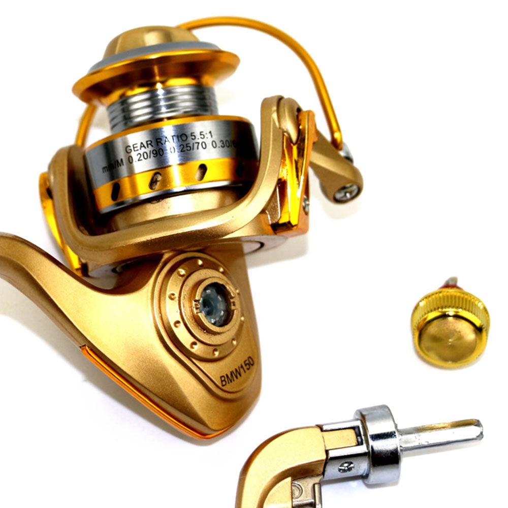 12+1 BB 5.5:1 Gear Ratio Baitcasting Reel BMW150