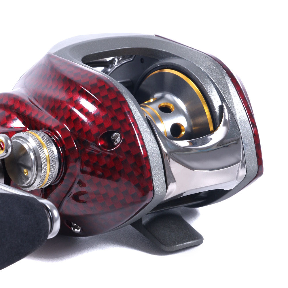 17+1BB 6.3:1 High Gear Ratio Baitcasting Reel HJA200