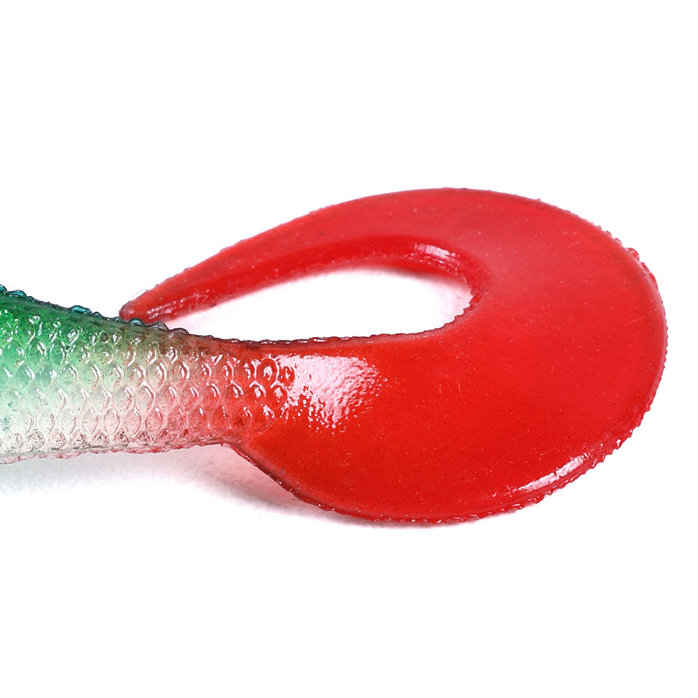 7CM 9G Soft Pre-Rigged Jig Paddle Tail Swimbaits Lure