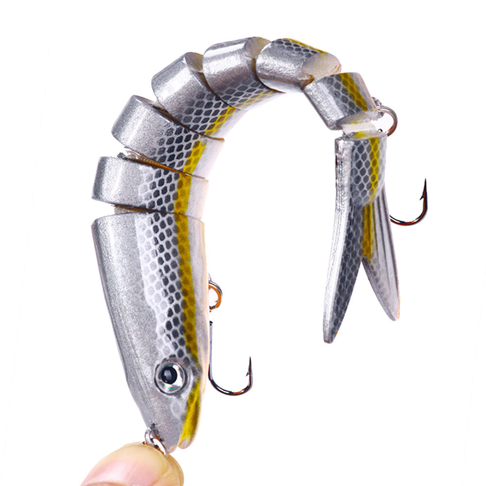 13.4CM 18G 8-Segments Multi Jointed Bait