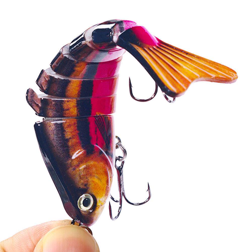 9.7CM 14.5G 7-Segments Multi Jointed Bait