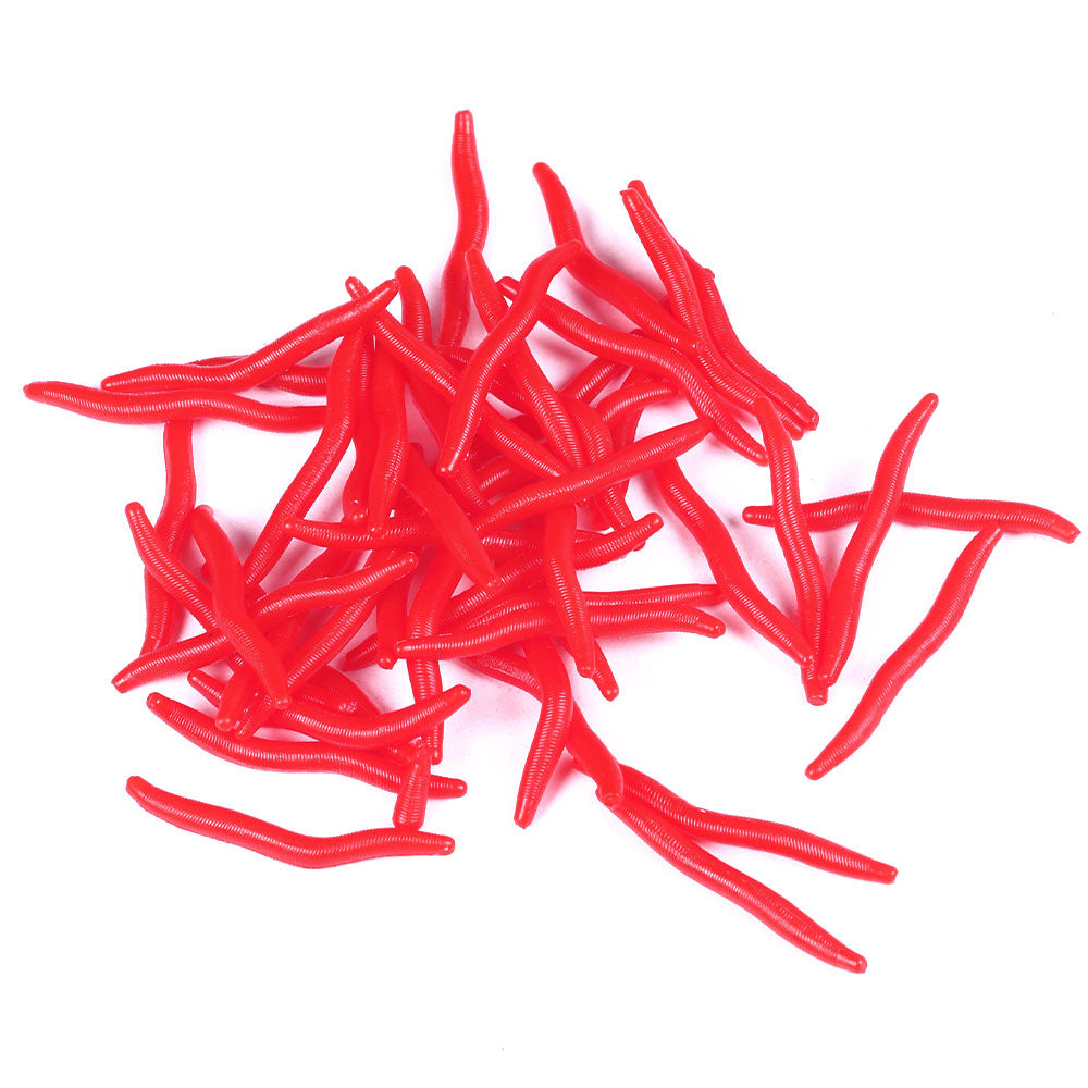 Soft Lure Earthworm Bait 50pcs/lot